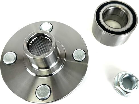 DTA 4 Wheel Hub and Bearing Kits Front and Rear Left and Right Compatible with Club Car Carryall 1500, 1700, 295, XRT 1550, Replaces 103146204, 103146203, 102464301 in Saudi Arabia