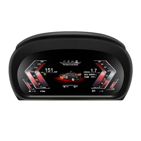 10.25 Zoll Dash Digital، مجموعة أدوات ما بعد البيع، مجموعة قياس لسيارات BMW 3 Series E90 E91 E92 E93 2005-2012، أجهزة قياس لوحة أدوات استبدال السيارات، استبدال مجموعة الأدوات - N in Saudi Arabia