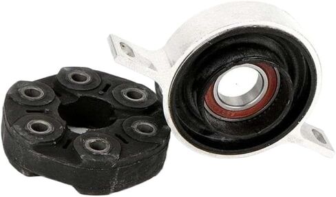 Car Chassis Flex Joint Disc And Driveshaft Center Support Set 26127526631 26111225624 Compatible With E90 E91 E92 E82 in Kuwait