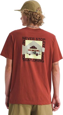 The North Face Men's Escape The City Short-Sleeve Tee - Casual Stylish Graphic T-Shirt, Regular Fit, Soft Cotton Fabric in Saudi Arabia