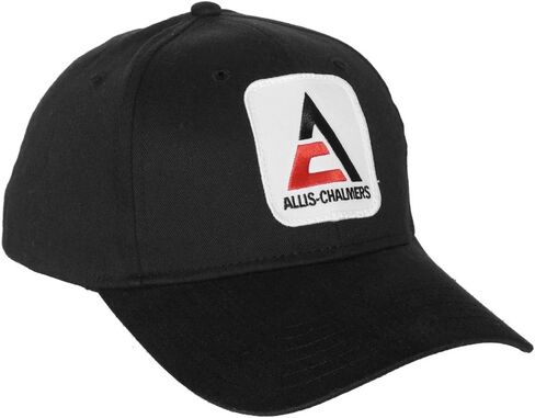 Allis Chalmers Solid Black Hat in Saudi Arabia
