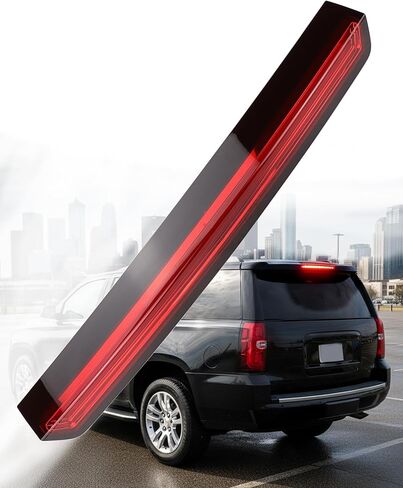 مجموعة مصابيح الفرامل الثالثة LED 923-116 متوافقة مع Chevy Tahoe Suburban 2015-2020، مصباح إيقاف عالي التركيب يحل محل العدسة الحمراء 22783104، ضوء الفرامل الخلفي في مركز المفسد مقاوم للماء in Kuwait