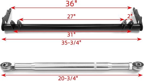 For 1988-91 Hon da Civ ic Si DX/CRX EF Traction Bar Lower Control Arm Tie Bar Kit in Saudi Arabia