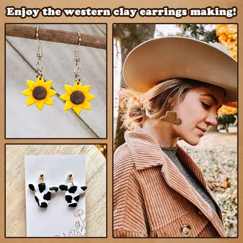 Tuitessine Clay Cutters 10PCS أدوات طين البوليمر لعيد الشكر الخريف الأقراط صنع النقش اليقطين القيقب البلوط الوفرة تركيا القواطع القرط لصنع المجوهرات DIY عيد الشكر الديكور هدية in Kuwait