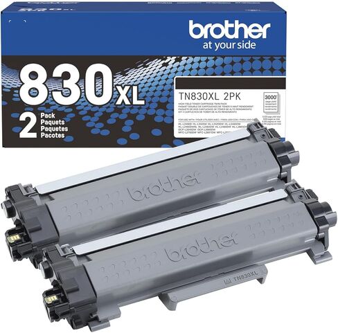 Brother Genuine TN830XL Black High Yield Printer Toner Cartridge - Print up to 3,000 Pages(1) in Saudi Arabia