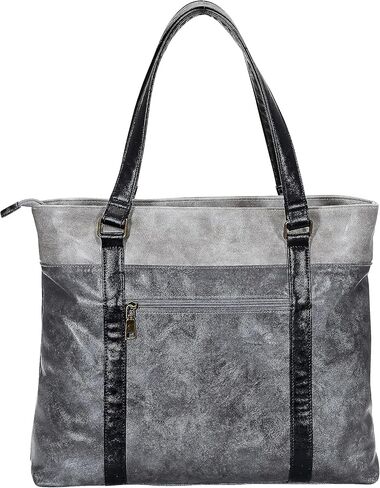 حقيبة كمبيوتر محمول AWST Int'l Colorblock Snaffle Bit - رمادي in Kuwait