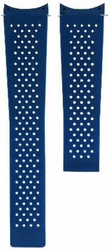 Ewatchparts 22mm Silicone Rubber Strap Watch Band Compatible With Tag Heuer Grand Carrera Chronograph in Saudi Arabia