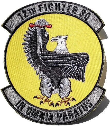 السرب المقاتل الثاني عشر في Omnia Paratus Patch – قم بالخياطة in Saudi Arabia