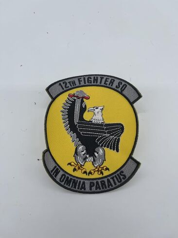 السرب المقاتل الثاني عشر في Omnia Paratus Patch – قم بالخياطة in Saudi Arabia