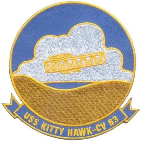 USS Kitty Hawk CV-63 Patch – Plastic Backing in Saudi Arabia