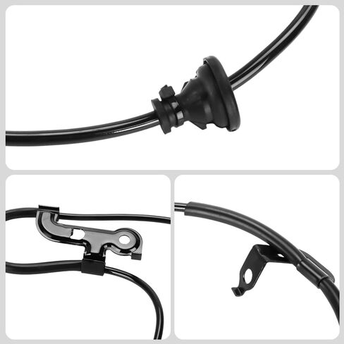 2Pcs Set Wire Harness for Rear Left and Right ABS Wheel Speed Sensor for Lexus ES300 2002-2003 / ES330 2004-2006 for Toyota Camry 2002-2006 / Solara 2004-2008 | Without Sensor in Saudi Arabia