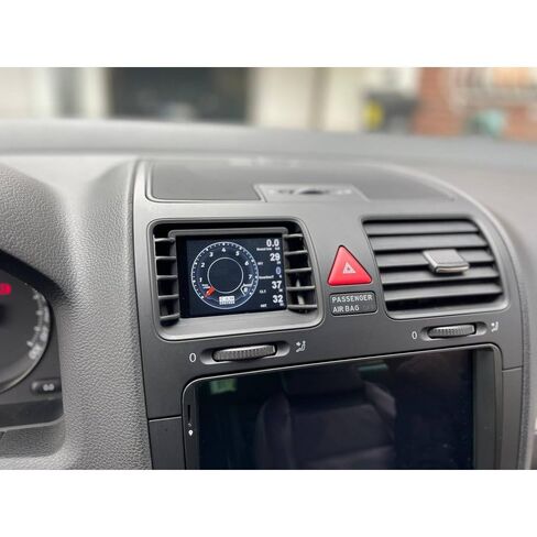 WAGNERTUNING MFD32 3.2 بوصة TFT شاشة رقمية متعددة الوظائف تعمل باللمس لسيارة VW Golf 5 MK5 GTI R32 درجة الحرارة، غاز العادم، ضغط معزز، مقياس متعدد 128 مستشعر WT32042 in Kuwait