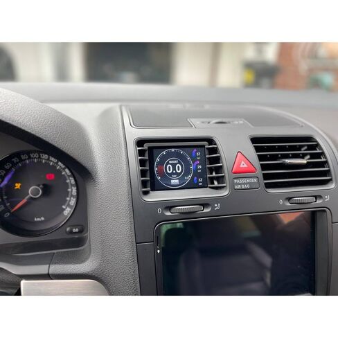 WAGNERTUNING MFD32 3.2 بوصة TFT شاشة رقمية متعددة الوظائف تعمل باللمس لسيارة VW Golf 5 MK5 GTI R32 درجة الحرارة، غاز العادم، ضغط معزز، مقياس متعدد 128 مستشعر WT32042 in Kuwait
