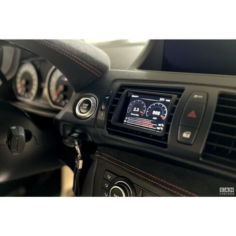 شاشة عرض رقمية متعددة الوظائف WAGNERTUNING MFD32 مقاس 3.2 بوصة TFT تعمل باللمس لسيارة BMW E81 E82 E87 E88 1-Series M (E-Series) درجة الحرارة والضغط وأجهزة استشعار لامدا WT34066 in Kuwait