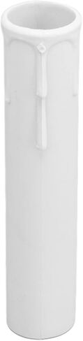 20pcs 4 Inch Candle Covers Sleeves Simulated Wax Drop E12 Candle Light Socket Covers with 1 Pack for Chandelier in Saudi Arabia