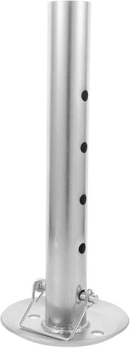 جاك مثبت المقطورة مع كرنك اليد قطرة الساق مقطورة جاك لوحة القدم استبدال وسادة القدم القابلة للإزالة لـ Rv in Kuwait