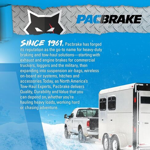 Pacbrake HP10337 ALPHA HD Rear Air Suspension Kit 2009-2025 RAM 1500 & 2019-2023 RAM 1500 Classic excluding TRX/RHO Models and vehicles with Factory Air Suspension in Saudi Arabia
