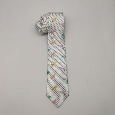 ربطات عنق طويلة مرحة للرجال من Giinly Airplane Cool Fun للرجال مقاس كبير وطويل، ربطة عنق مقاس 61 بوصة مقاس XL in Kuwait