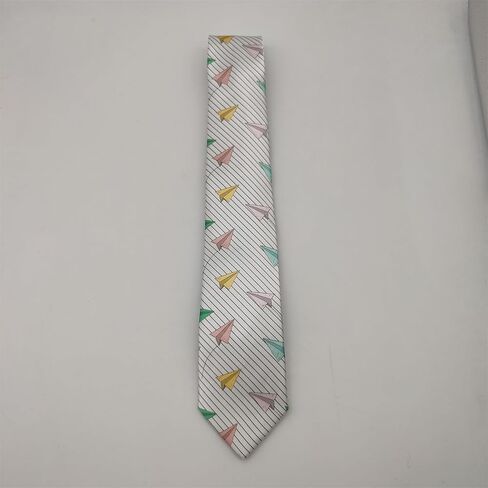 ربطات عنق طويلة مرحة للرجال من Giinly Airplane Cool Fun للرجال مقاس كبير وطويل، ربطة عنق مقاس 61 بوصة مقاس XL in Kuwait