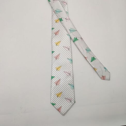 ربطات عنق طويلة مرحة للرجال من Giinly Airplane Cool Fun للرجال مقاس كبير وطويل، ربطة عنق مقاس 61 بوصة مقاس XL in Kuwait