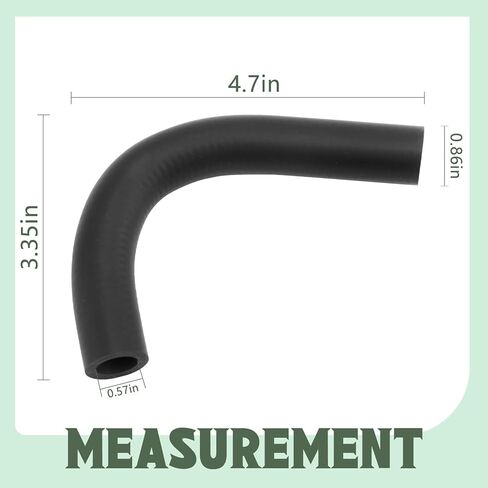 10242185 خرطوم مدخل مضخة المياه، متوافق مع مركبات جنرال موتورز، خرطوم تبريد المحرك (0.575 بوصة معرف × 0.87 بوصة OD) in Kuwait