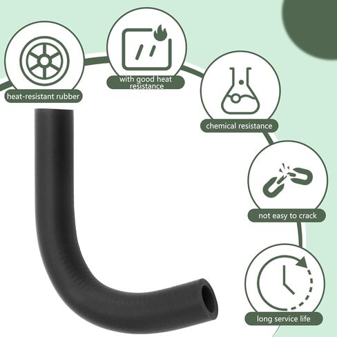 10242185 خرطوم مدخل مضخة المياه، متوافق مع مركبات جنرال موتورز، خرطوم تبريد المحرك (0.575 بوصة معرف × 0.87 بوصة OD) in Kuwait