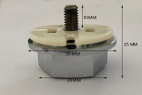 20 قطعة عجلات الوقود الكروم عجلة حافة المسامير البراغي #3760-16/5150-16R in Kuwait