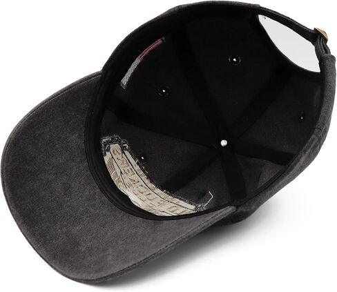 Old F𝗎ckers Club Hat Funny Old F𝗎ckers Vintage Washed Hats Adjustable Embroidered Baseball Caps for Men Black in Saudi Arabia