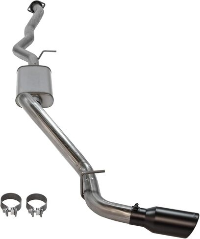 Flowmaster 717873 FlowFX Cat-Back Exhaust Kit 3 Inch Stainless Steel 4.5 Inch Black Ceramic Tip Compatible with 1999-2007 Classic Body Chevy Silverado 1500 4.3L 4.8L 5.3L 143.5 inch Wheelbase in Saudi Arabia