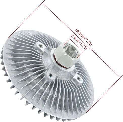 Cooling Fan Clutch Replacement for Durango W150 W250 W350 V6 V8 5.9L Replacement for Dakota V8 5.2L 2790 52029084AA in Saudi Arabia