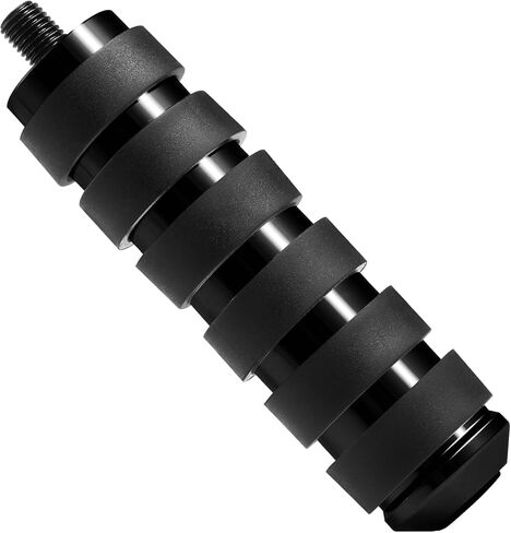 دراجة نارية بطول 3.8 سم، أوتاد ناقل الحركة لأصابع القدم والكعب مناسبة لدراجة Harley Davidson Sportster FL Softail Touring Street Glide Road Glide Road King Trike Dyna، أسود in Kuwait