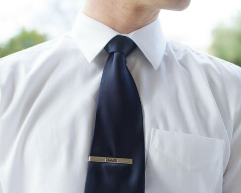 Delta Sigma Pi Fraternity Tie Clip Bar/Professional Attire in Saudi Arabia