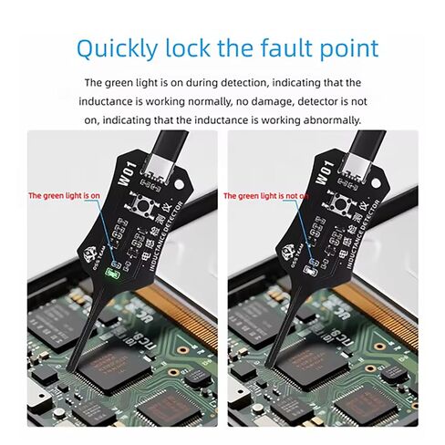 DIYPHONE Type-C Inductance Tester Motherboard Coil Tester Electronic Circuit Board Inductor Detector for Phone Motherboard Component Repair Electromagnetic Induction Quick Fault Check Tool in Saudi Arabia