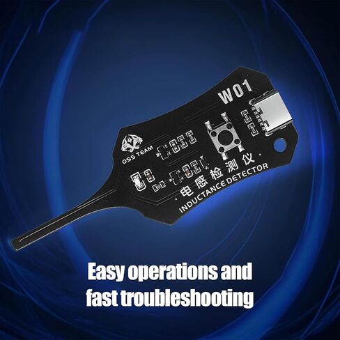 DIYPHONE Type-C Inductance Tester Motherboard Coil Tester Electronic Circuit Board Inductor Detector for Phone Motherboard Component Repair Electromagnetic Induction Quick Fault Check Tool in Saudi Arabia