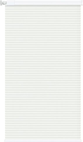 No Tools No Drill Cordless Cellular Blinds for Indoor Windows, Blackout Light Blocking Honeycomb Window Shades Pull Down Window Blinds for Home, White, 30" W x 72" H in Saudi Arabia