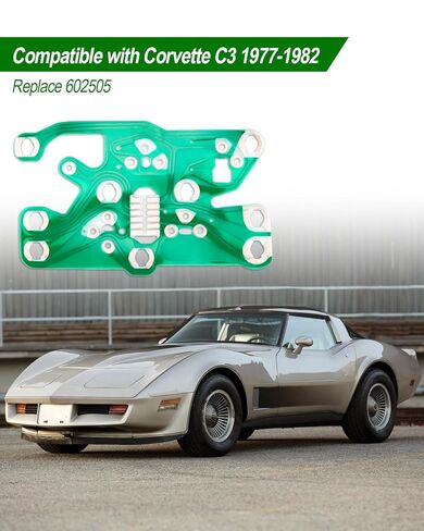 لوحة دوائر مطبوعة بقياس مركزي 602505 مناسبة لكورفيت C3 1977-1982 in Kuwait
