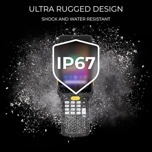 Chainway C63 قارئ باركود لاسلكي يعمل بنظام Android بقبضة مسدس 2D/1D/QR | ماسح ضوئي زيبرا 2FT، 40FT، أو 100FT | أندرويد 13 (دعم حتى 16+) | IP67 وعرة | واي فاي، إن إف سي، بي تي، جي بي إس | لمسح المخزون in Kuwait