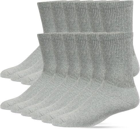 جوارب قطنية لمرضى السكري مكونة من 12 قطعة للجنسين في منتصف الساق بدون جوارب الدورة الدموية للاعتلال العصبي للرجال والنساء in Kuwait