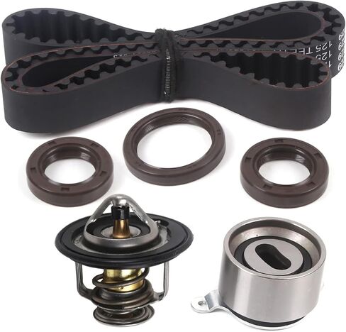 MPLUS Timing Belt Kit & Thermostat Fits 1990-2001 for Acura Integra 1.8L 1834CC l4 GAS DOHC Naturally Aspirated in Saudi Arabia