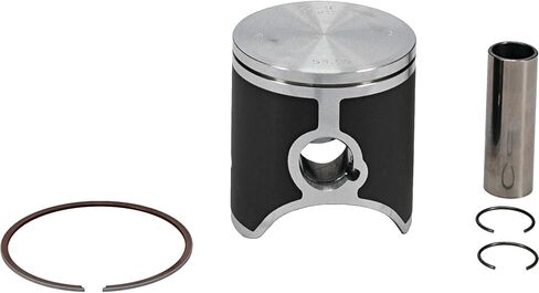 طقم مكبس طبق الأصل من Vertex 24570B متوافق مع/بديل لـ Fantic XE 125، XX 125 2022، Yamaha YZ 125 2022 STD نسبة الضغط، قطر الأسطوانة 54 مم، قطر المكبس 53.950 مم in Saudi Arabia