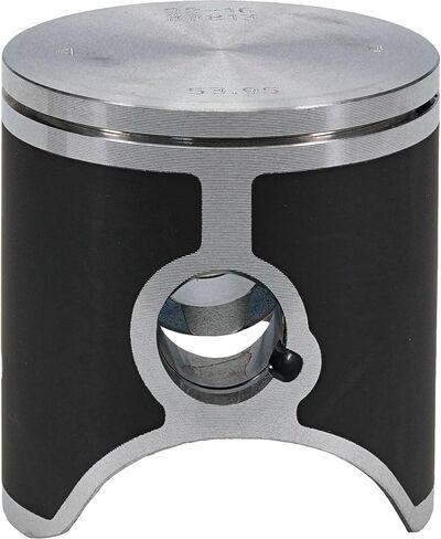طقم مكبس طبق الأصل من Vertex 24570B متوافق مع/بديل لـ Fantic XE 125، XX 125 2022، Yamaha YZ 125 2022 STD نسبة الضغط، قطر الأسطوانة 54 مم، قطر المكبس 53.950 مم in Saudi Arabia