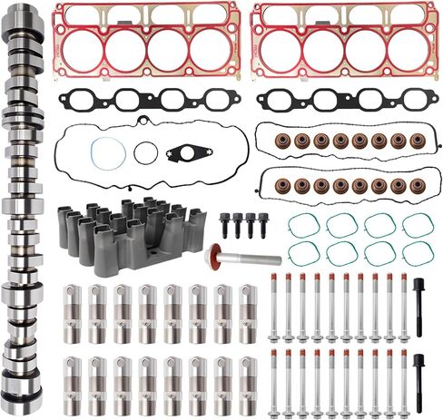 طقم عمود الحدبات والرافعات NON AFM مع حشية الرأس ومسمار، مناسب لـ 2014-2020 Chevy Silverado 1500، GMC Sierra 1500/Yukon، Cadillac Escalade 6.2L Gen-5 L86 in Kuwait