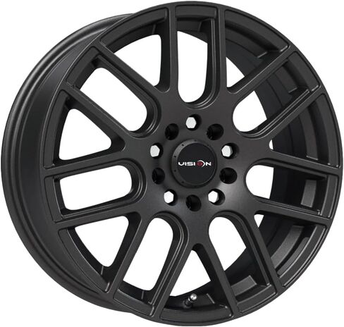Vision 426 Cross Matte Black Wheel with Painted Finish (16x7"/5x114.3mm) in Saudi Arabia