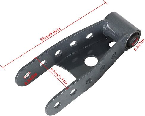 2-3 Inch Rear Lowering Drop Shackle Kit Replacement for Silverado 07-18 Replacement for Sierra 07-18 1/2 Ton in Saudi Arabia