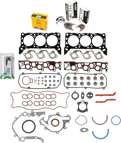 Evergreen SA-5494167843-3 مجموعة إعادة حلقة المحرك تناسب Ford E250 E150 F150 4.2L Vin 2 OHV 12V in Saudi Arabia