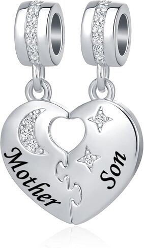 الأسرة أمي زوجة الكتاب المقدس الحب القلب استرخى سحر فراشة الأم ابنة الابن التوحد لغز سحر يناسب الأساور وقلادة قلادة in Kuwait