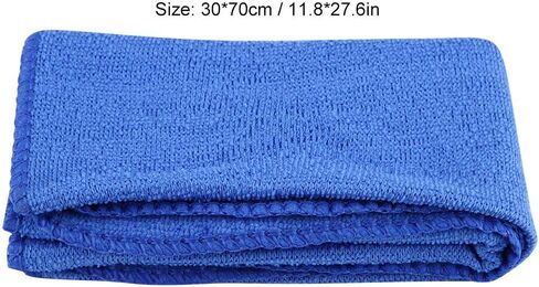 Microfiber Towel Absorbent Car Cleaning Tools, Auto Drying Polishing Lightweight 30x70cm for Car Window Table Mirror in Saudi Arabia