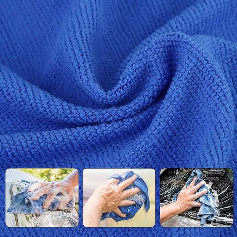 Microfiber Towel Absorbent Car Cleaning Tools, Auto Drying Polishing Lightweight 30x70cm for Car Window Table Mirror in Saudi Arabia