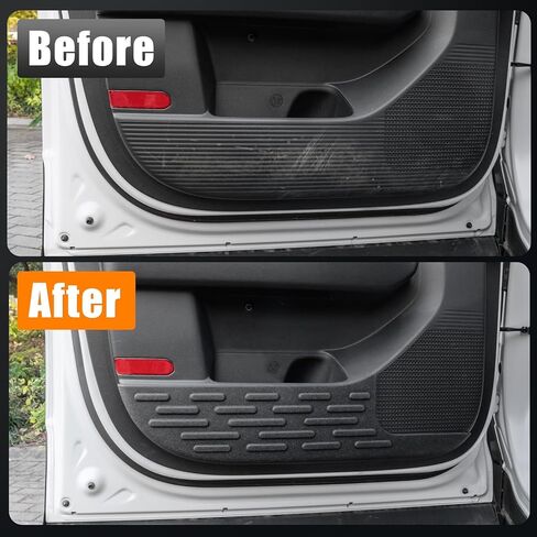 منصات باب السيارة المضادة للركلة متوافقة مع 2024-2026 Hyundai Santa Fe واقيات الأبواب الداخلية لوحات جرجر للأبواب لملحقات Santa Fe لعام 2025 in Kuwait