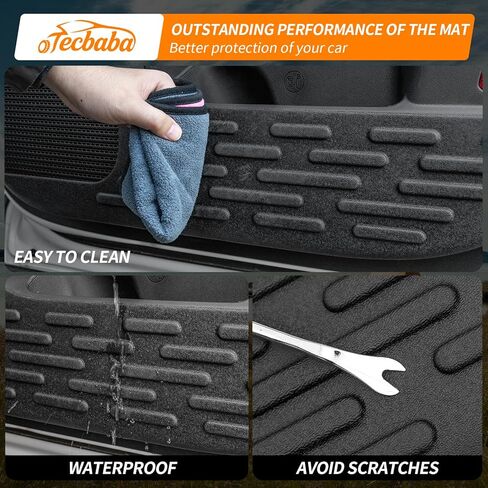 منصات باب السيارة المضادة للركلة متوافقة مع 2024-2026 Hyundai Santa Fe واقيات الأبواب الداخلية لوحات جرجر للأبواب لملحقات Santa Fe لعام 2025 in Kuwait